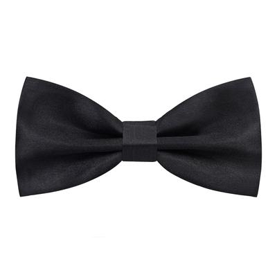 [RuiMi] Men's Bow Tie - Durable and Freely Adjustable - Men's Wedding Bow Tie for Brides (Black)