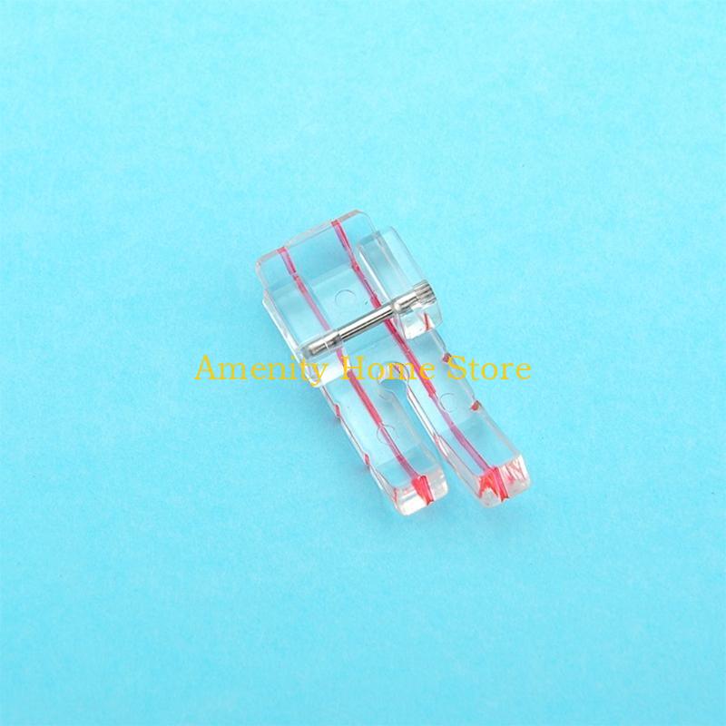 F26C Clear Presser Foot 1/4" Patchwork Sewing Machine Presser Foot Quilting