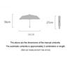 Eco-friendly Folding Umbrella Waterproof Sunny Umbrella Automatic Umbrella  Daily Commute