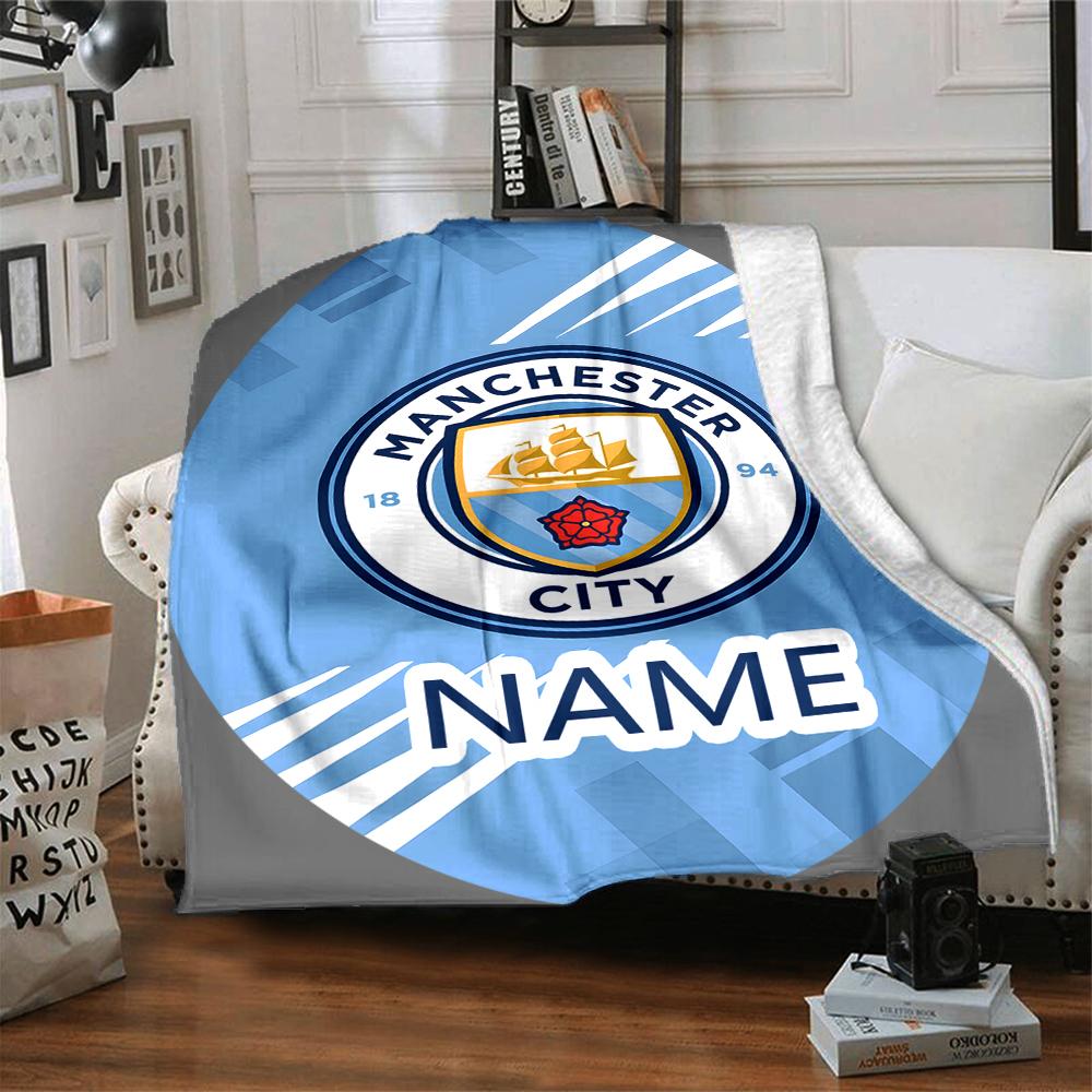 Custom Name FC Ingolstadt Team Crest blanket for Couch & Bed, Plush Cozy Fuzzy Blanket Super Soft & Warm Blankets for Fall and Winter. 0908277