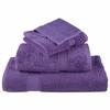 VidaXL Serviettes de toilette Premium SOLUND 10 pièces Violet 30 x 30 cm 600 g/m² 137349