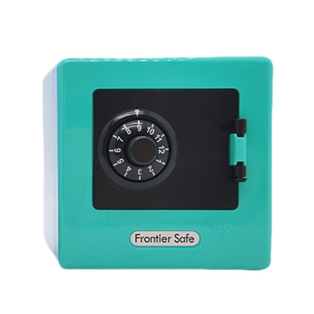 Plastic Piggy Bank Desk Ornament Portable Safe Box Password Locker Money Box for Kids Birthday New Year Gifts