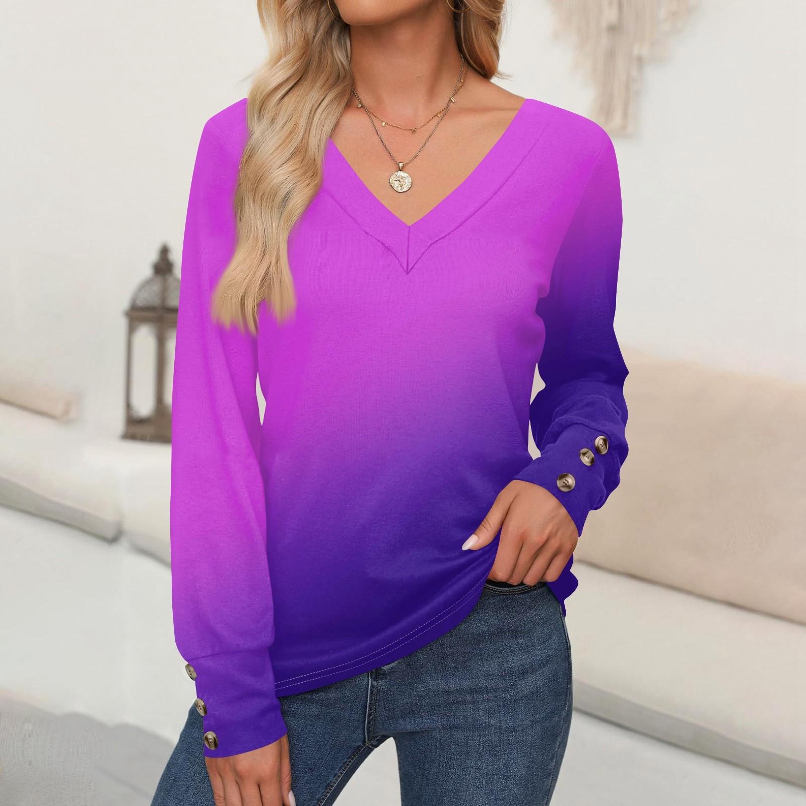 Женские топы с градиентным принтом — фото 3