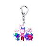 Deltarune Tenna Kris Lovely Acrylic Keychain Game Related Products Key Chain Jewelry Friends Gift Bag Charms Souvenir Pendant