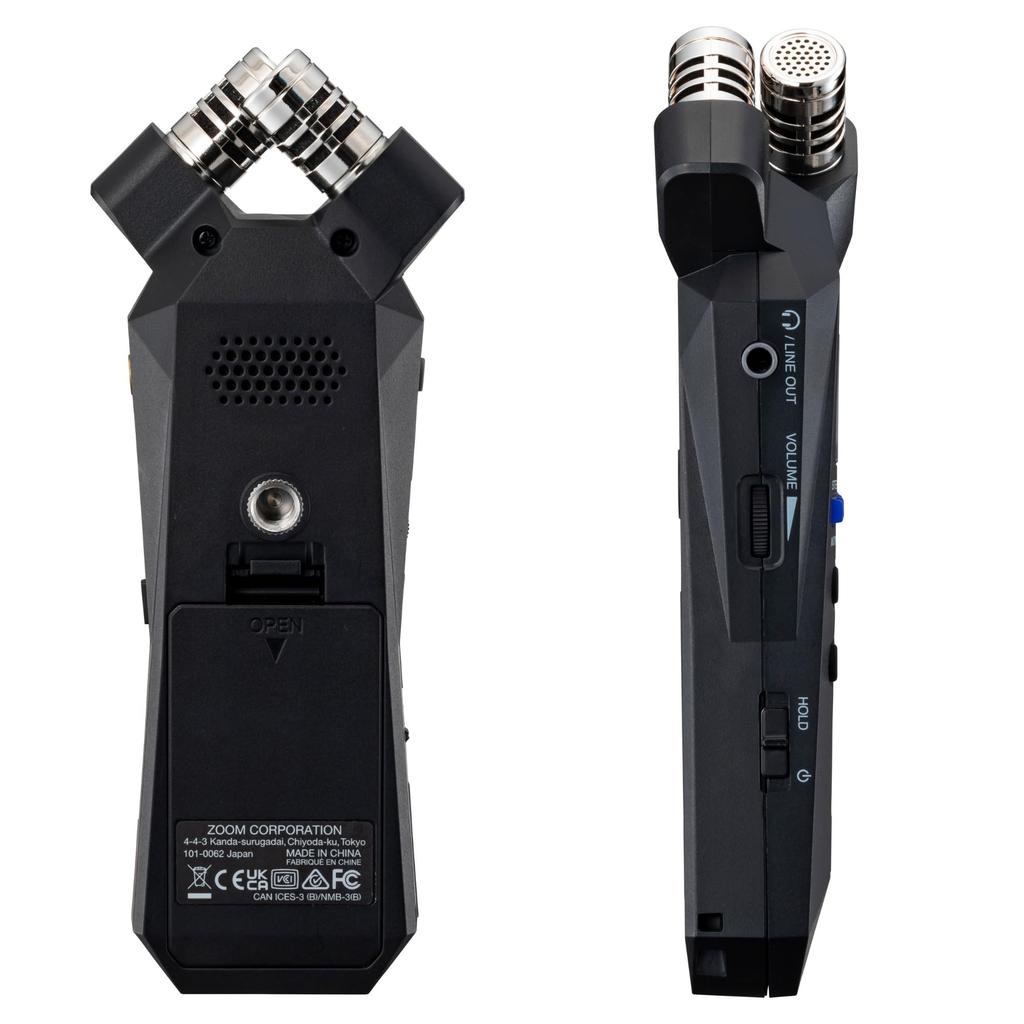 ZOOM H1 essential handy recorder for recording ASMR