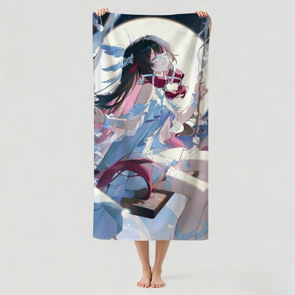 Game Genshin Impact Columbina Towel Drying Bath Towel Applicable To Light Swimming Camping Yoga Beach Out