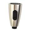 1/2 In Spray Tap Head ABS Black Brushed Bubbling Rain Two Spray Style 360°