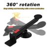 Swivel-Type Door And Board Lifter, Door Lifter Installation Tool, Black
