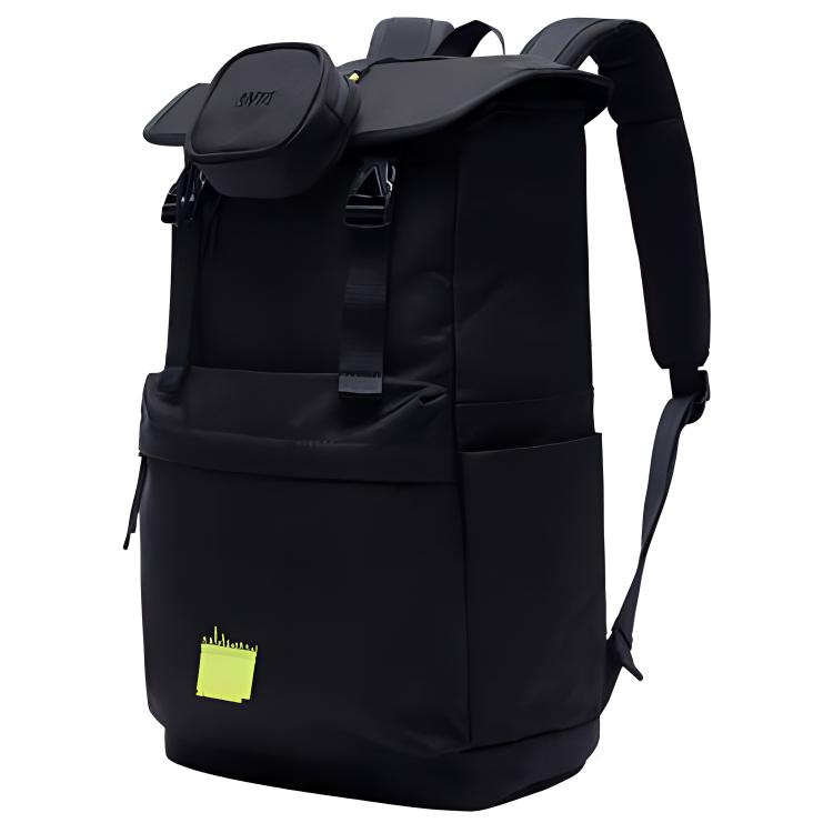 New Anta Life Collection Fabric Backpack Unisex Black 192448155-1