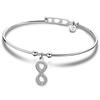 Bracelet - Lotus - LS2015-2-5 - Acier inoxydable - Argenté - Femme