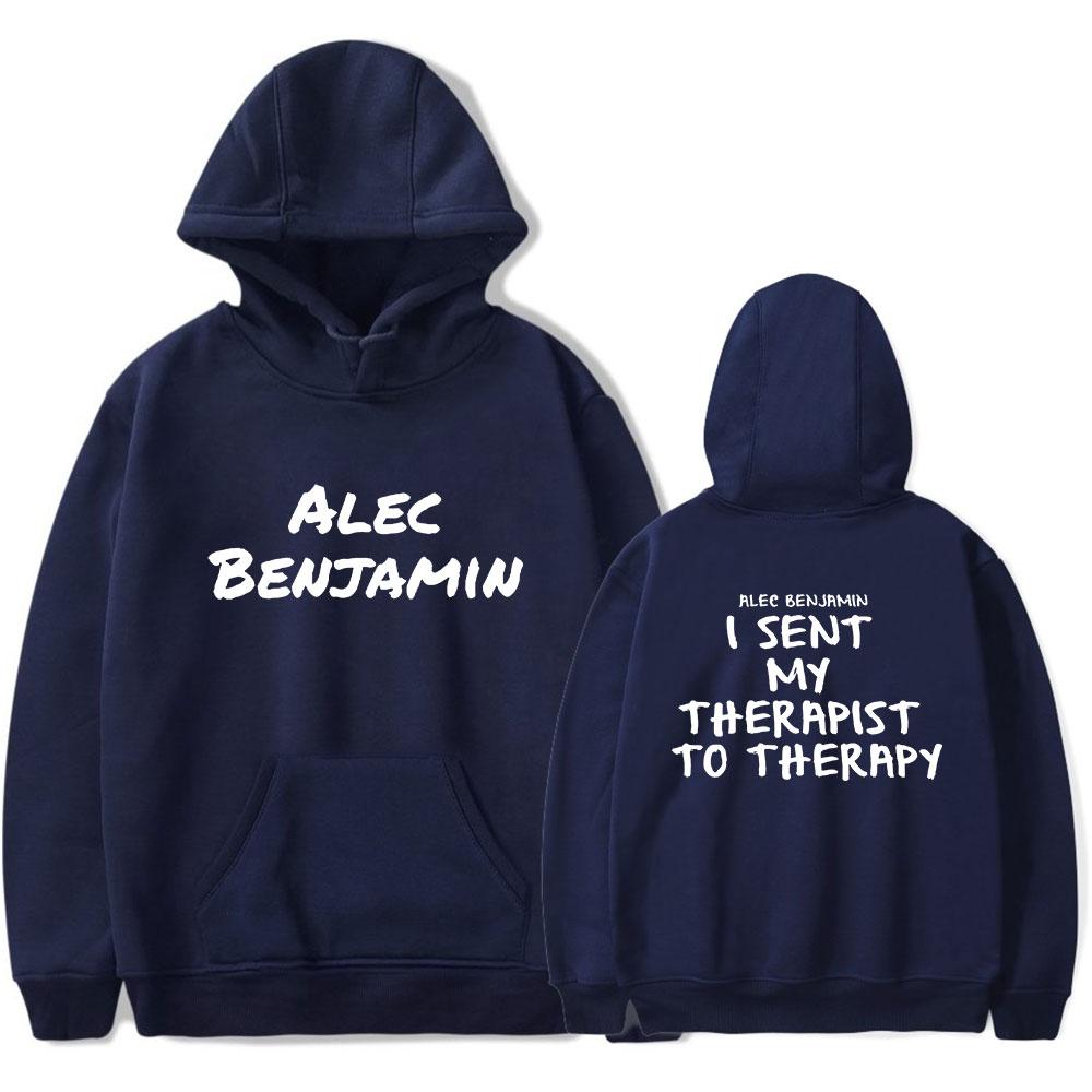 Alec Benjamin Hoodies Autumn Long Sleeve Unisex Pullovers Streetwear Clothes Sweatshirt