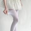 Smoky Grey Hue Tights Women Fashion JK White Silk Matte Finish Comfortable Velvet Bottoming Stockings Soft Nylon Pantyhose