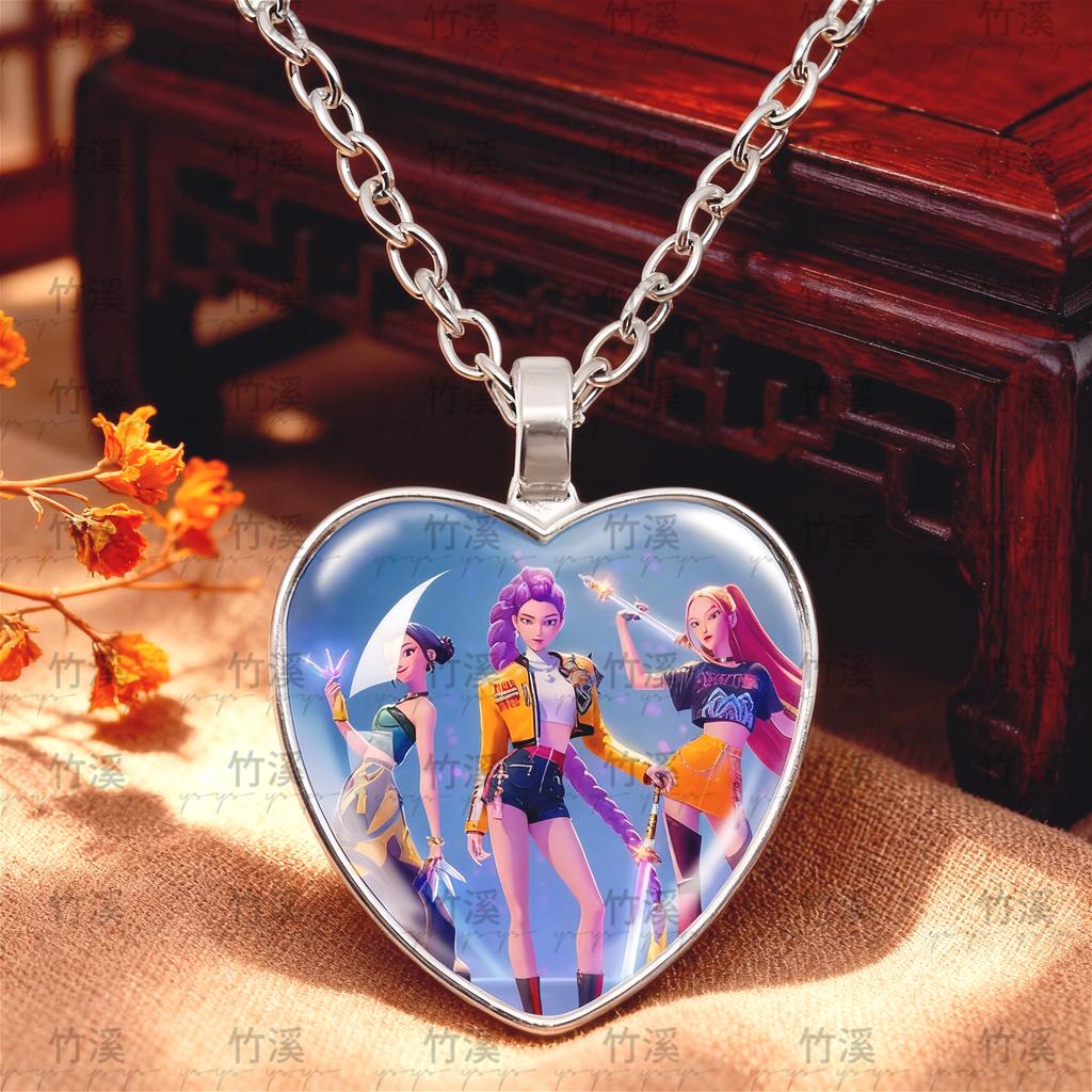 Anime Style Necklace - Cute Charm Pendant for Daily Wear, Gift for Girls & Anime Fans