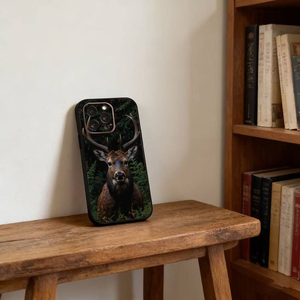 Deer Hunting Phone Case For iPhone17,16,15,14,13,12,11 Plus,Pro Magnetic with Magsafe Wireless Charging