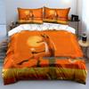 "Fox Illustration Art Decor Set" Soft Skin-Friendly Bedding Set Includes 1 Duvet Cover And 2 Pillowcase Gift