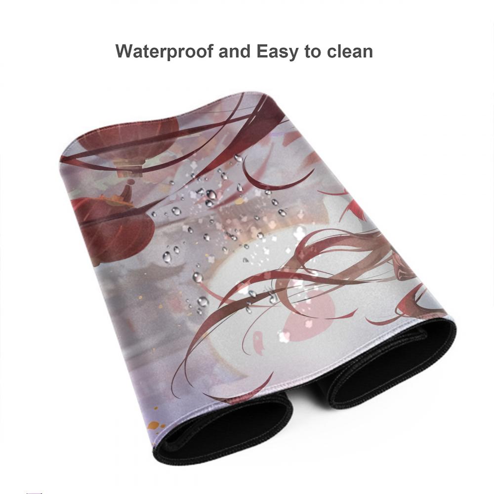 Hu Tao Mouse Pad 500X1000 Mm Large Gaming Mousepad Gamer XL Rubber Otaku Keyboard Pad Laptop Desk Mat