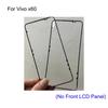 For Vivo X60 Front Housing Chassis Plate LCD Display Bezel Faceplate Frame (No LCD) For Vivo X 60
