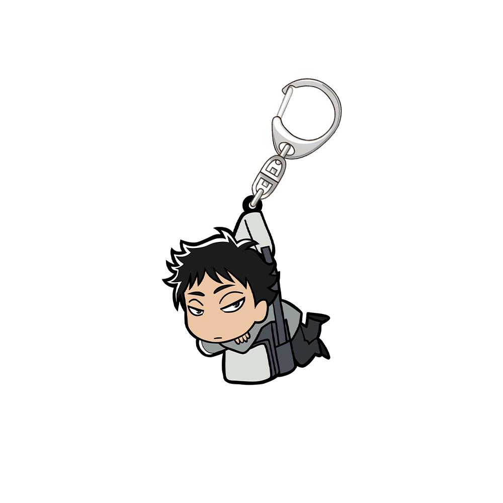 

Haikyu!! Hinata Shoyo Tobio Kageyama Oikawa Tooru Kozume Kenma Kuroo Tetsurou Akaashi Keiji Acrylic Keychain Bag pendant Gifts 6 cm