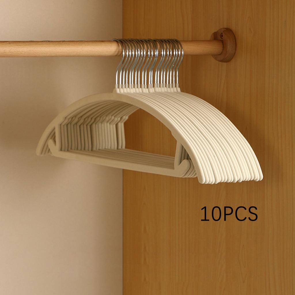 10 PCS No Shoulder Bump Velvet Hangers Non Slip Heavyduty Suit Hangers With Swivel Hooks,Space Saving Clothes Hangers for Coat