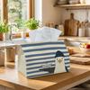 1pc Animal Tissue Box, Penguin Boat Perfect for Outdoor Gatherings, Daily Desktop Use, And Suitable for Bedrooms, Living Rooms, And Cars, Serving As H