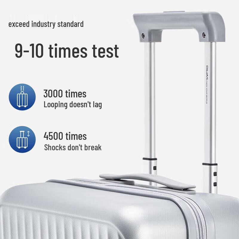 OIWAS 20-Inch Smart Front-Opening Carry-On Luggage