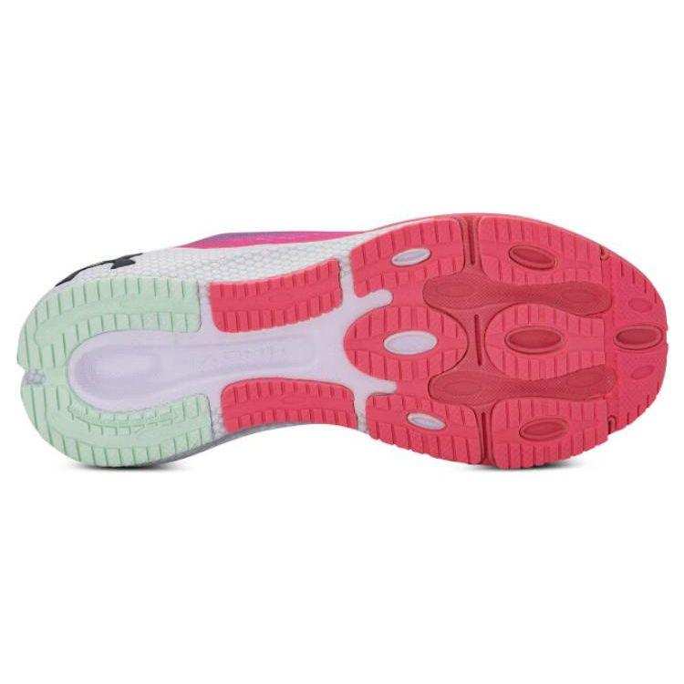 Under Armour HOVR Machina 3 Comfortable Durable Breathable Lightweight Low Top Running Shoes Women Sneaker Pink White 3025664-100