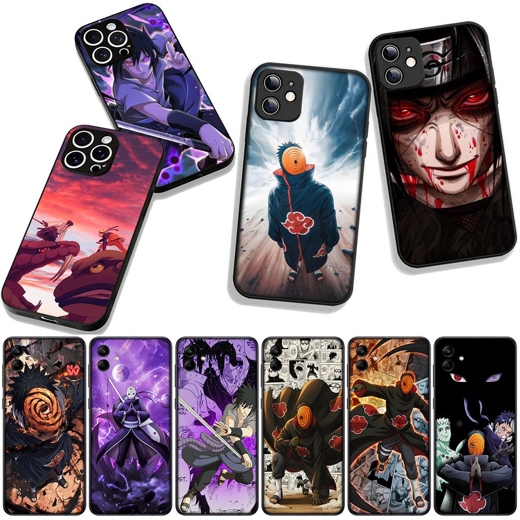 Tobi Obito Uchiha Itachi Narutos Sasuke for Samsung Galaxy A25 A37 A57 A12 A14 A31 A50 A51 A70 A71 A72 A04 Note 20 9 8 10 Case