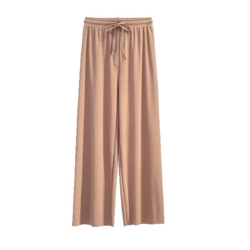 Palazzo Pants for Women Spring Summer Casual Lounge Pants High Waist Trousers Baggy Wide Leg Pants Women's Beach Vacation Flowy Pants
