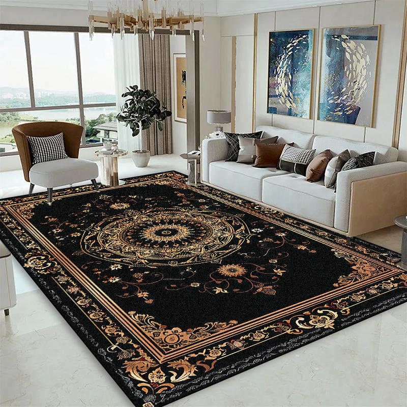 

Современный Роскошный Большой Ковер Украшение Гостиной Ковры для Зоны Дивана Легко Чистить Ковер для Спальни 200x300 Нескользящий Коврик для Столов 60x90cm