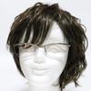 Silver x Mirror Fashion Stylish and UV [Berkuto] Glasses, Non-prescription Glasses, Glasses, Men's Women's, Round, Square, Transparent, Tinted, Small,
