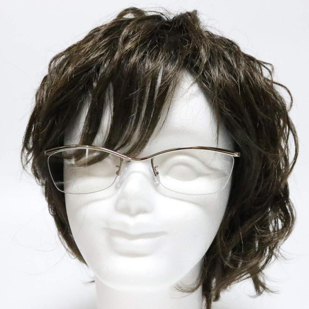 Silver x Mirror Fashion Stylish and UV [Berkuto] Glasses, Non-prescription Glasses, Glasses, Men's Women's, Round, Square, Transparent, Tinted, Small,