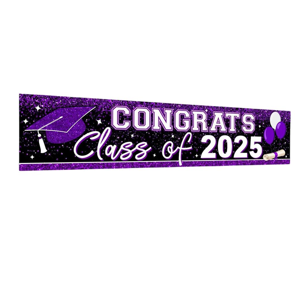 Graduation Party Decoration Outdoor Decoration Ambience Banner Hanging Fabric