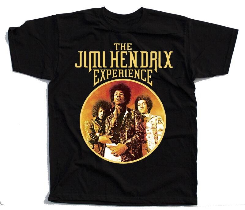 The Jimi Hendrix Experience Black Men S-234XL T-shirt A528