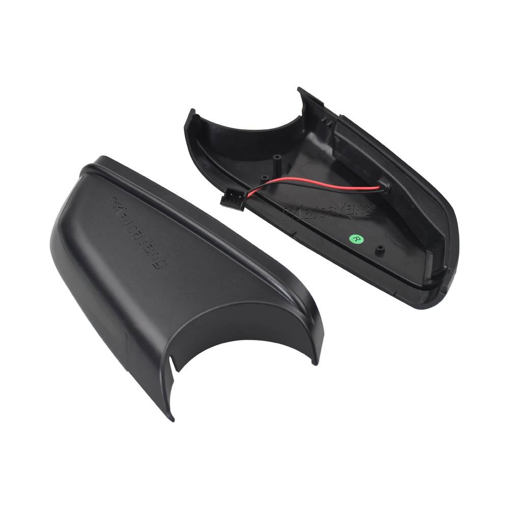 For VW Volkswagen Polo Mk4 9N3 FL Vento Skoda Octav 2X Led Side Wing Mirrors Dynamic Turn Signal Light Indicator Repeater Lamp