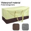 Outdoor Furniture Cushion Storage Bag Oxford Cloth Dustproof Furniture Cover Patio Furniture