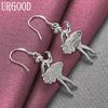 925 Sterling Silver Cute Earrings Wedding Jewelry