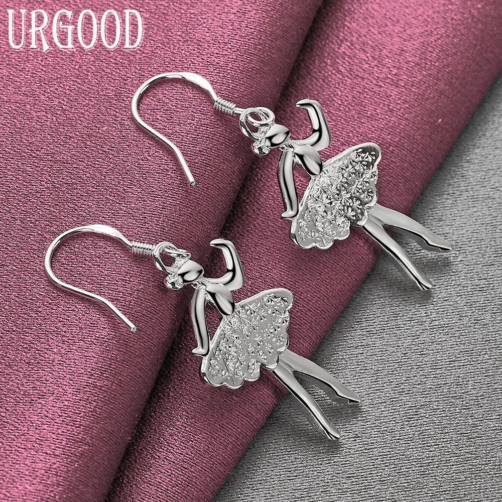 925 Sterling Silver Cute Earrings Wedding Jewelry