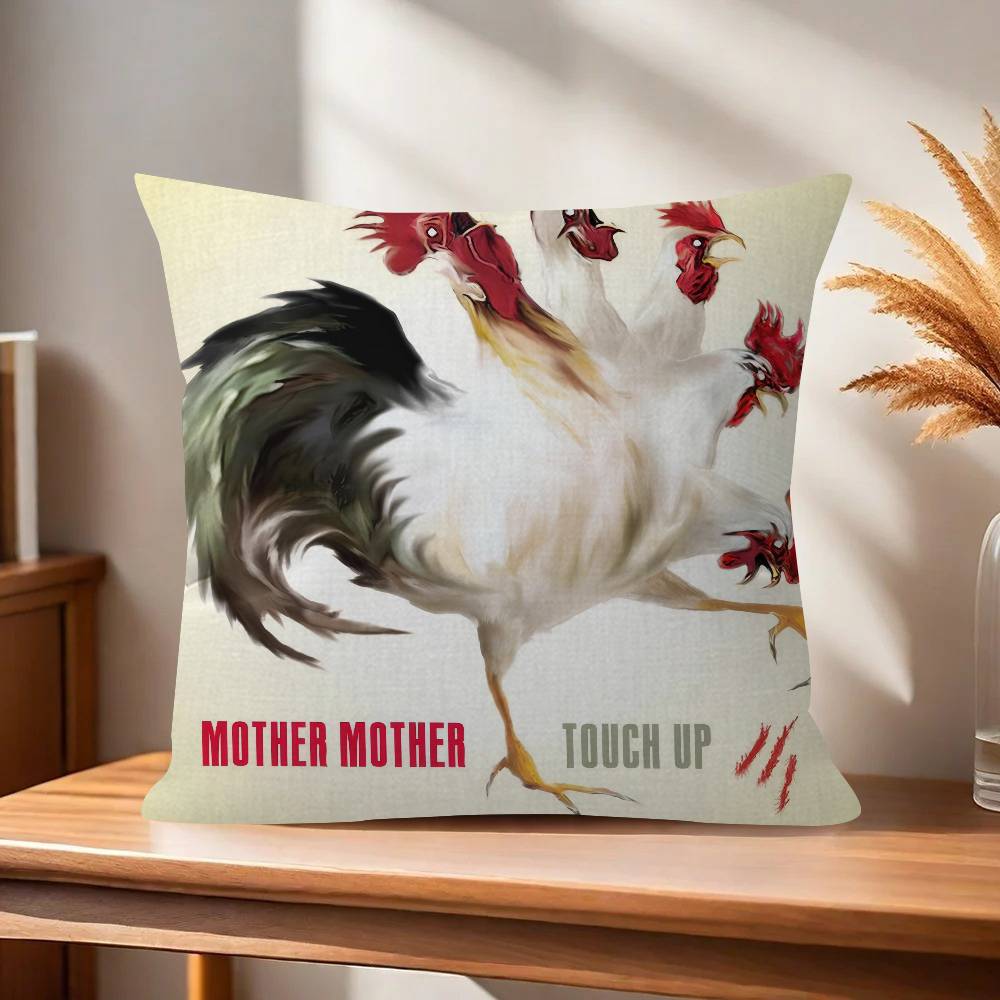 Popular Band Mother Mother Personalized Pillow Cover Kids Bedroom Wild Party Decor Pillowcase kid Birthday shower Gift