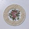Plate Mat Exquisite Embroidery Desktop Decoration Round INS Style Table Coaster for Photo