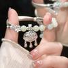 Xiaohongshu New Chinese Amethyst Beaded Bracelet Light Luxury Niche Exquisite Fairy Bracelet Girlfriend Gift