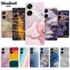 Marble Soft Shell For Oppo A78 Oppo A18 Case TPU Silicone Phone Case For Oppo A38 A58 Clear Edge Cover Coque A58X A98 5G Funda