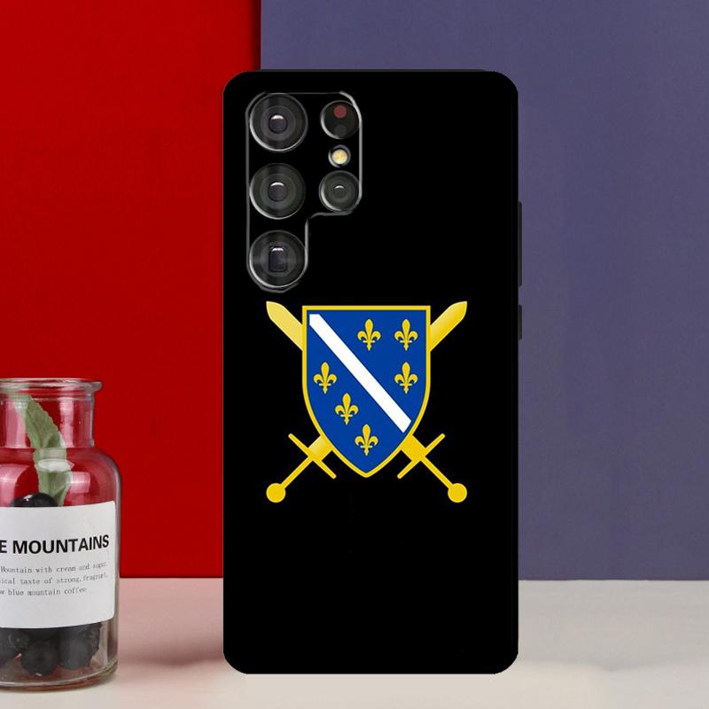 Bosnien Flagge Hülle Für Samsung Galaxy S21 S22 S23 Ultra Plus S8 S9 S10 Note 10 20 Ultra S21 FE S20 FE Abdeckung