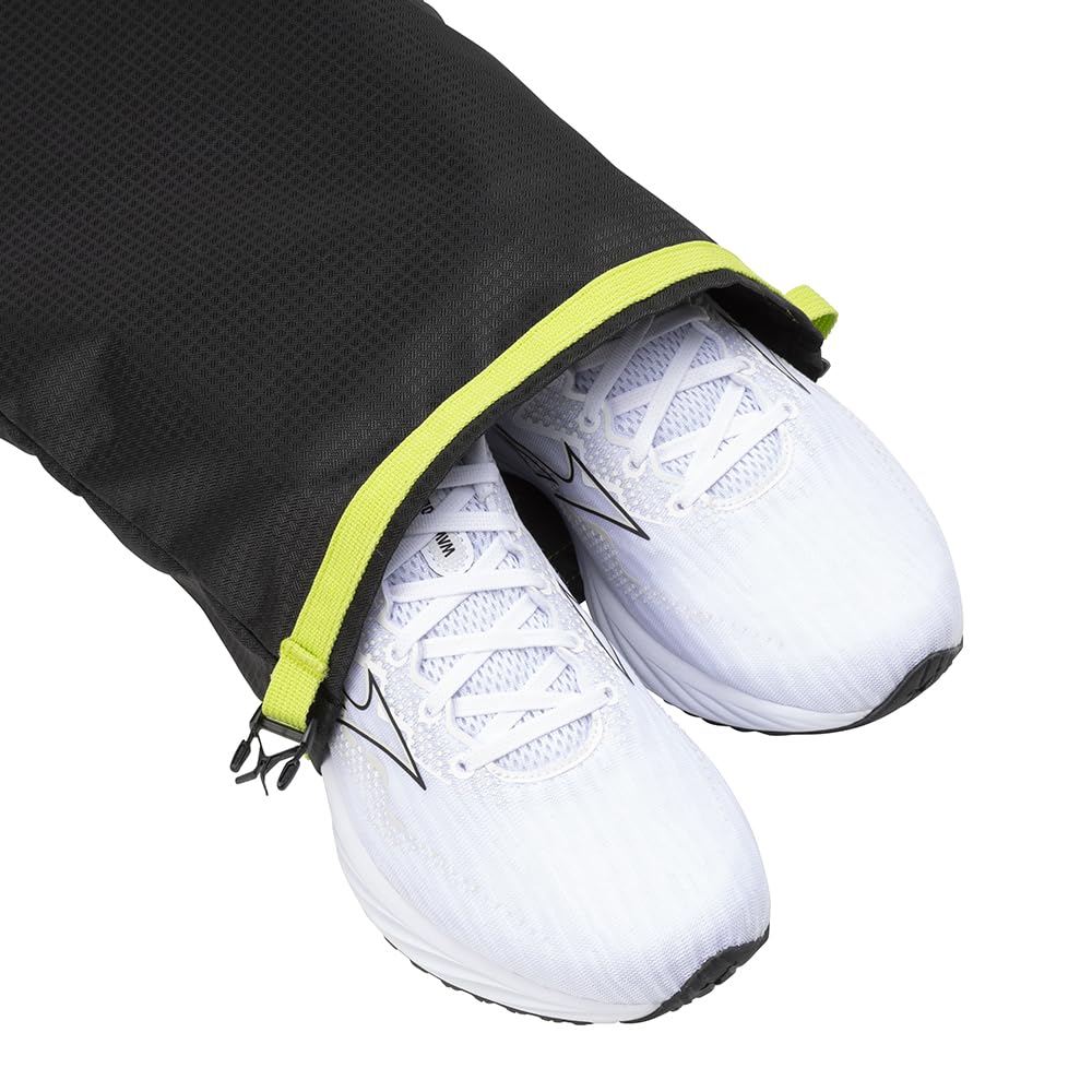 Mizuno Shoe Black X for Sports and Club Activities Roll-Top Case, 33JMB005, Lime,