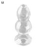 Effective Prostate Toy Smooth Fast Adaptation Rounded Tip Transparent Butt Plug Sex Toy for Bedroom