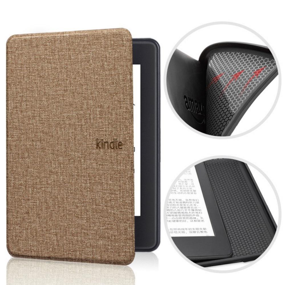 

Мягкий чехол из ТПУ для Kindle 6 дюймов 2024 года выпуска Kindle 658 KPW543 Youth Edition, защитный чехол 658 youth version cloth pattern TPU золотой