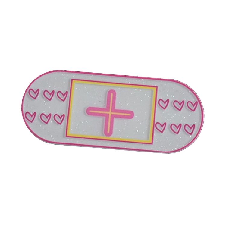 Gothic Hairpin with Adorable Anime Kitten Heart Crosses Design Premium Acrylic Gentle on Hair Suitable for Fine to Medium Hair Types Parties