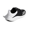 Adidas Fortarun Wide Cf Slip Resistant Low top Kids Lifestyle Shoes Black White Children Aged 3 7 Years Old F34381