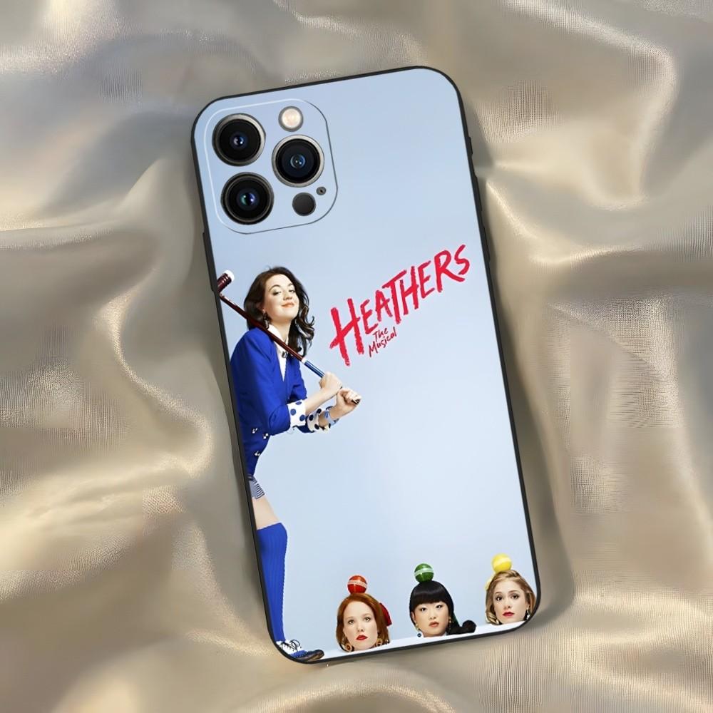Heathers The Musical Phone Case for Iphone 15 14 13 12 11 Pro Max Xr X Xs Mini 8 Plus SE 2022 Black Soft Silicone Cover