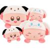 Cute Cartoon Kirby And Cinnamoroll Plush Pillow Toy For Valentine's Day