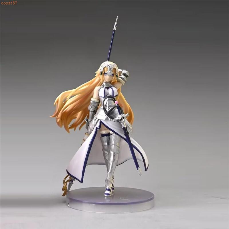 Anime Fate/Grand Order Ruler Joan of Arc Figure Doll Standing Statue Boxed Gift